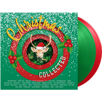 Christmas Collected Translucent Green & Red Double Heavyweight Vinyl