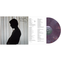 Black Friday Red & Blue Marble Heavyweight Vinyl