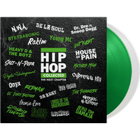 Hip Hop Collected - The Next Chapter Green & White Double Heavyweight Vinyl