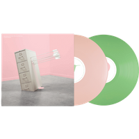 Good News For People Who Love Bad News Baby Pink & Spring Green Double Vinyl
