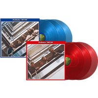 The Red Album 62-66 + The Blue Album 67-70 Coloured