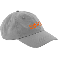 'Sing' Cap - Light Grey