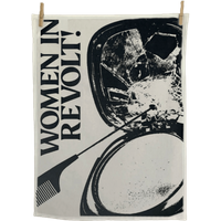Women In Revolt! Tea Towel