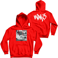 Red Artwork Hoody
