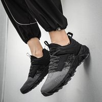 Unbeatable Quality Outdoor Thick Sole Breathable Trendy Men’s Running And Sports Casual Shoes Mesh Large Size 45