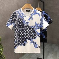 2023 Summer Short sleeved T shirt Slim Fit Round Neck Top Trendy Brand Casual Student Korean Fashion Wear