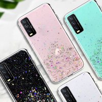 Bling Glitter Shockproof Cover Vivo Y12S Y11S Y21S Capa Soft Sequins Silicone Case Vivo Y20i Y20A Y20T Y31 Y33S Y20S