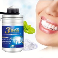 1pc Teeth Whitening Powder, Teeth Polishing Tooth Deep Cleaning Powder, Stain Remover, Plaque Cleaning By Brushing, Tooth Cleaning Powder For Daily Li
