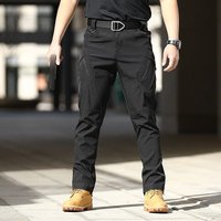 Men's Clothing Tactical Cargo Pants For Men - Military Outdoor Work Pants, Stretchable & Breathable, Straight Leg Hiking Trousers