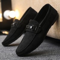 SHLIANG Flat Shoes Moccasins Men Casual Slip-on Loafers Big Size 44 Boat Shoes Loafers Driving Walks Loafers Men Y0173