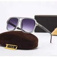 High Quality Eyeglass Sunglasses Brand Designer Sun Glasses Super Star Celebrity Driving Sunglass TF1704
