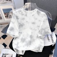 100% Cotton Short sleeved T shirt Thin Summer Middle aged Older Tops Trendy T