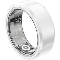 SR02 Ceramic Blood Oxygen Heart Rate Health Technology Waterproof Bluetooth Ring Smart Wearable