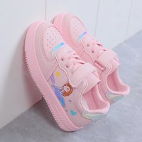 2024 spring leather running shoes Lightweight soft soled sports shoes