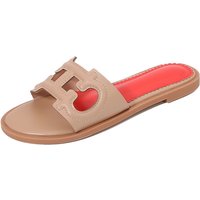 Shoes Summer Outdoor Fashion Flat Slippers One Line Beach Sandals Travel Flat Shoes