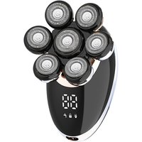 Rechargeable 7 Blade Electric Hair Clipper Shaver Beard Razor Trimmer Man Shaving Hine%