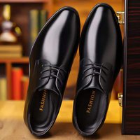 Suit Groomsmen Black Business Formal Winter Plush Student Casual Leather Men's Wedding Shoes