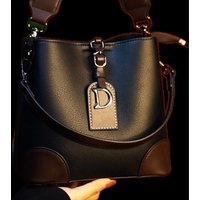 Women's Bags Niche Light Luxury Women's Bag High Quality Texture Bucket Bag New Retro Fashion Shoulder Messenger Bag