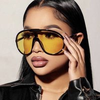 Toad sunglasses large frame one-piece sunglasses outdoor windproof sunglasses streetwear