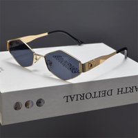 Polygonal Diamond Sunglasses For Men And Women Retro Temperament Sunglasses