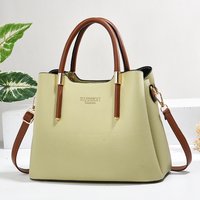 Solid Textured Handbag 2025 Simple Design Shoulder Casual Commuter Crossbody Bag