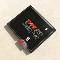 Dual Port Micro SD SDHC SDXC TF to Compact Flash CF Reader Adapter Support Micro SD Card