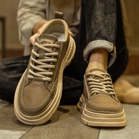 shoes autumn all match casual work shoes Martin boots low top retro leather shoes sports shoes