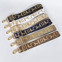 Lady Fashion Shoulder Bag Strap Adjustable Wide Belts for  Replacement Handbag Crossbody O Bag Gold Sier Buckle