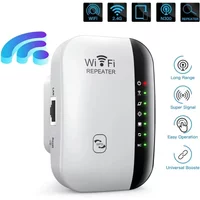 1PC 300Mbps Wireless WIFI Repeater 2.4G Router Wifi Range Extender Wi-Fi Signal Amplifier 802.11N Network Card Adapter for PC