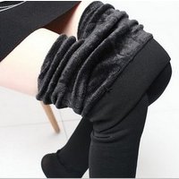 Clothing Autumn Winter Pearl Velvet One Piece Pants Plus Velvet Thickened Leggings Flesh Colored Tights Warm One Piece Pants Stepper Pants