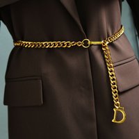 Classic Waist Chain D letter Chain Fashionable Personalized Dress Decoration Casual Design High quality