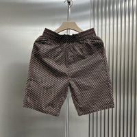 Men's Clothing Simple men's loose sports shorts summer thin breathable jacquard versatile handsome casual straight shorts trend