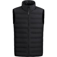 Clothing Lightweight Silk cotton jacket vest warm vest autumn winter stand collar large loose short back waistcoat jacket