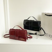 Chic Patchwork Small Square Handbags High Quality Summer Style Commuter Crossbody Shoulder Bag
