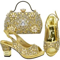 Women's Shoes New High Heeled Sandals with Rhinestones, Shoes and Bags,weddings, Dinners, Parties, Formal Wear