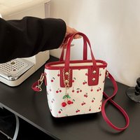 Women's Bags Cherry Handbag Fashion Bag Handbag Large Capacity Cute Commuting Shoulder Tote Bucket