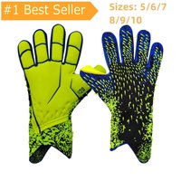 Professional Latex Waterproof Non-slip Gloves For Adult And Child Goalkeepers Training Soccer Goalkeeping Gloves