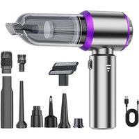 1PC Car Vacuum Cleaner Household Charging Portable Handheld Brushless Small Powerful Dust Blower Large Suction Vacuum Cleaner