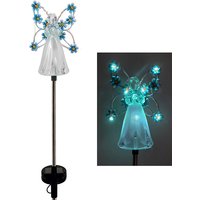Solar Angel Light LED Garden Decor Lawn Lamp Outdoor Waterproof Landscape Lights Courtyard Pathway Christmas Memorial Lamp