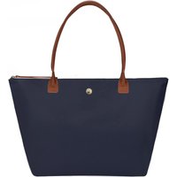 Women’s Nylon Top Handle Tote Bag, Foldable Weekend Duffel, Large Capacity Handbag