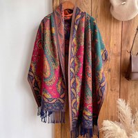 Ethnic Style Outfit Shawl Scarf Blanket Warm Cloak Cloak Sun Protection
