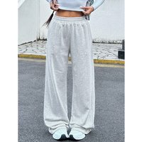 Clothing Wide Leg Casual Pants Loose Slim Drapey Versatile Wide Leg Long Pants Spot Delivery