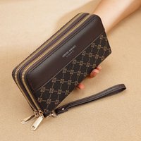 Purse Wallet Clutch Bag Purse Long Simple Stylish Zipper Bag Hand Hold Bag Large Capacity Wallet Purse