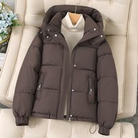  Short Puffer Jacket Hood Lightweight Warm Winter Coat Petite To Plus Casual & Elegant Style
