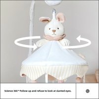 Bed Bell Baby Bedside Music Rotating Rattle Bed Pendant Newborn Baby Toy Fabric Hanging Type