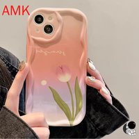 3D wave case Samsung S25 S24 S23 S22 S21 Plus Ultra S20 FE A05S A05 A04 A03 M55 M35 M15 A06 A55 A54 A35 M54 M34 M14 aesthetic Sunset tulip case