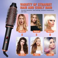Style Hair Curling Comb Hot Air Comb Curling Iron Straight Curling Iron Dual purpose Curling Iron Large Curling Iron Inner Buckle Bangs Iron