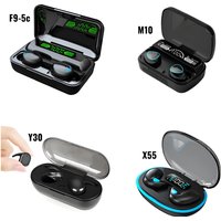 Bluetooth 5.0 Earbuds – Wireless Stereo Earphones 4H Playtime 15m Range Voice Control 