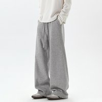 Clothing High Street Baggy Cargo Pants Retro Loose Fit Joggers Straight Leg Cotton Blend Casual Sweatpants Streetwear & Urban Style