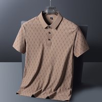 Men's Clothing Summer Cool Stretch Short Sleeve Shirt Breathable Casual T-Shirt For Men, Slim Fit, Lightweight & Comfortable (Khaki, White, Black)